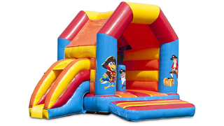 Hüpfburg Midi Pirat mit Rutsche