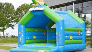  Hüpfburg Super Schildkröte 