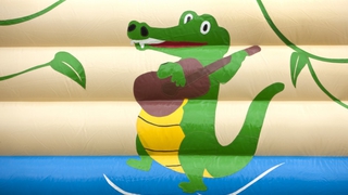  Hüpfburg Super Kroko 
