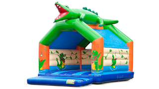 Hüpfburg Super Krokodil