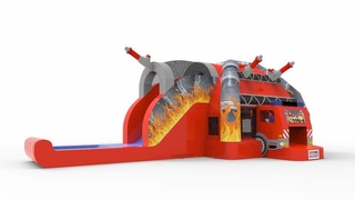 Hüpfburg Multiplay Super Feuerwehr 