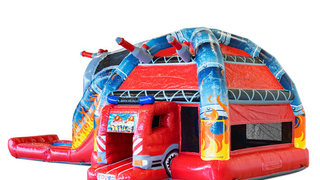 Hüpfburg Multiplay Super Feuerwehr 