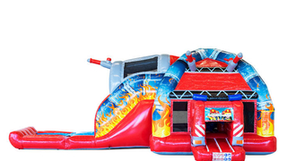 Hüpfburg Multiplay Super Feuerwehr 