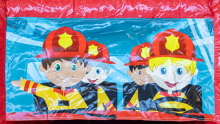 Hüpfburg Multiplay Super Feuerwehr 
