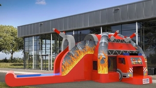 Hüpfburg Multiplay Super Feuerwehr 