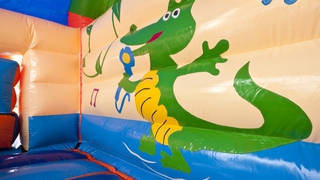  Hüpfburg Multifun Krokodil 
