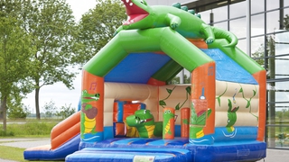 Hüpfburg Multifun Krokodil 