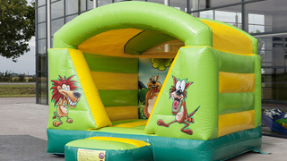 Hüpfburg Mini Dschungel mit Dach