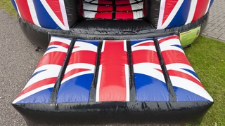  Hüpfburg Discofun Union Jack 