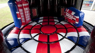  Hüpfburg Discofun Union Jack 