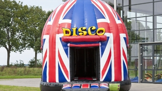  Hüpfburg Discofun Union Jack 