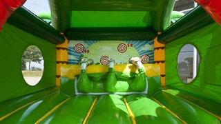  Hüpfburg Shooter Challenge Krokodil 