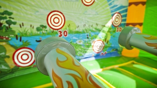 Hüpfburg Shooter Challenge Krokodil 