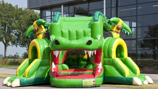  Hüpfburg Shooter Challenge Krokodil 
