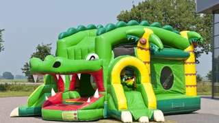  Hüpfburg Shooter Challenge Krokodil 