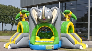  Hüpfburg Shooter Challenge Elefant 