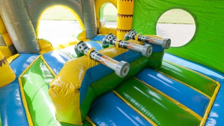  Hüpfburg Shooter Challenge Elefant 