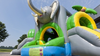  Hüpfburg Shooter Challenge Elefant 