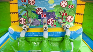  Hüpfburg Shooter Challenge Elefant 