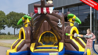  Hüpfburg Shooter Challenge Pirat 