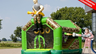  Hüpfburg Shooter Armee klein 