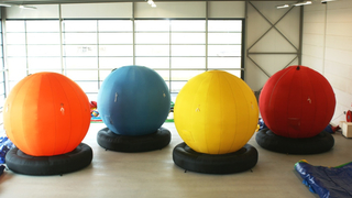  Ballon Ball gelb 