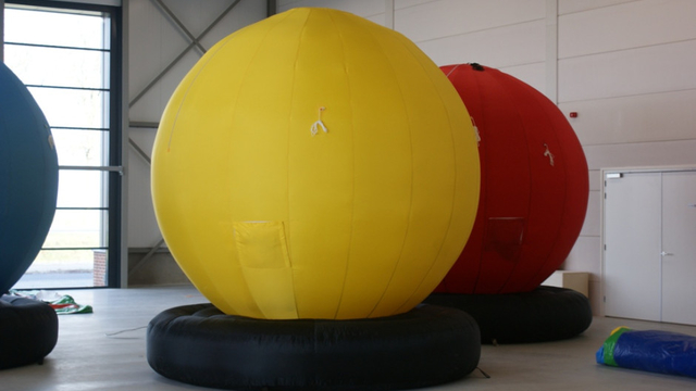 Ballon Ball gelb 