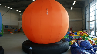  Ballon Ball orange 
