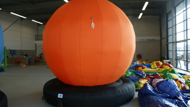  Ballon Ball orange 