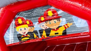 Hüpfburg Standard Feuerwehr 