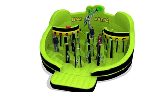 Interaktive Hindernis Arena