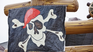 Megarutsche Piratenschiff 