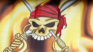 Megarutsche Piratenschiff 