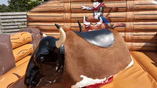 Bullriding Rodeobulle 