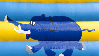 Hüpfburg Standard Elefant