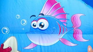 Wasserwelt Delfin und Elefant 