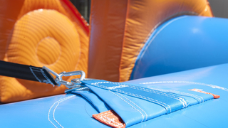 XXL kicker blau orange 
