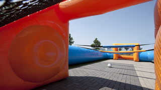 XXL kicker blau orange 
