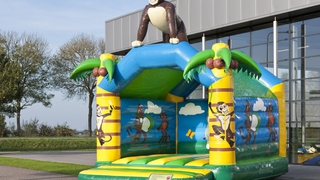 Hüpfburg Standard Gorilla