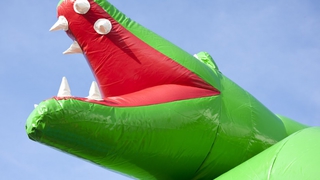 Hüpfburg Standard Krokodil