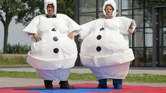 Sumo Schneemann 