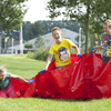 Funhose rot  Personen 