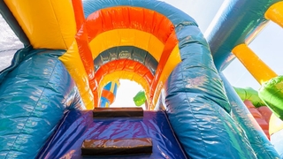 Hüpfburg Multiplay Märchenwald 