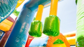 Hüpfburg Multiplay Märchenwald 