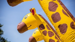 Hüpfburg Multiplay Giraffe 