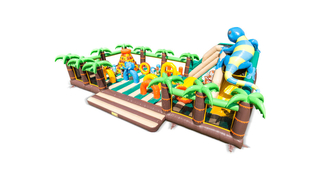 Hüpfburg Multiplay Super Dschungel HBS