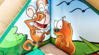 Hüpfburg Multiplay Super Dschungel 