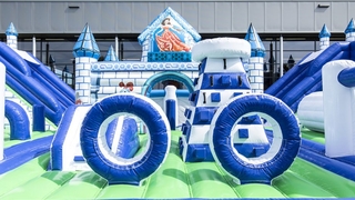 Hüpfburg Multiplay Ritterwelt 