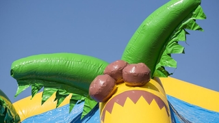 Hüpfburg Multifun Super Nilpferd 