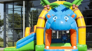 Hüpfburg Multifun Super Nilpferd 